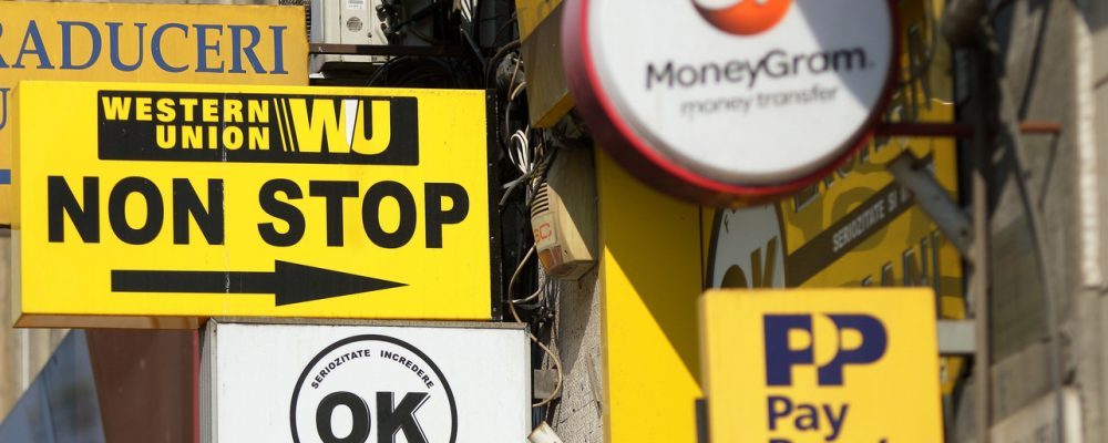 Western Union, MoneyGram y otros puntos comerciales